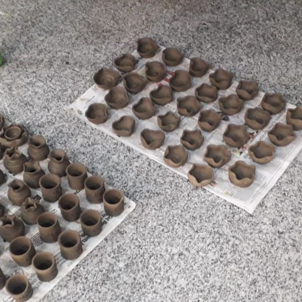 Pottery making